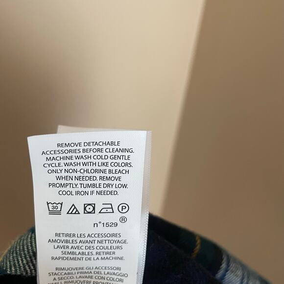 Polo Ralph Lauren Girls 6X Holiday Dress Green Navy Tartan Plaid Party NWT - Picture 12 of 12